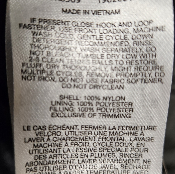 Women's Joy Peak Plush Novelty Puffer Jacket Size MEDIUM - Picture 6 of 7